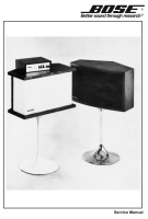 Bose 901 - Service Manual 